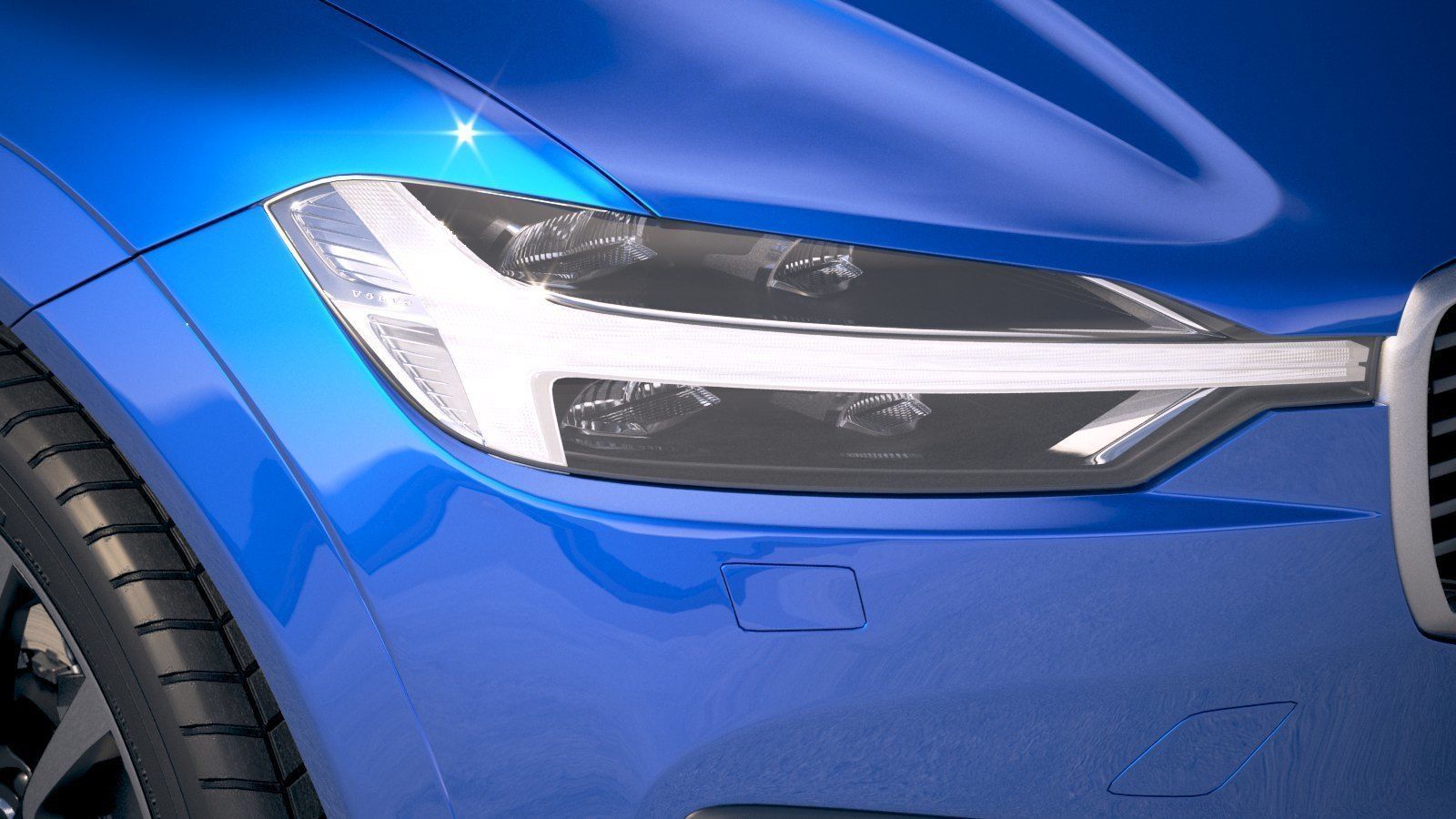 Volvo XC60 R-Design 2018 3D model_15