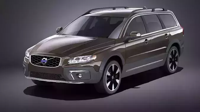 VOLVO XC70 2014 VRAY 3D model