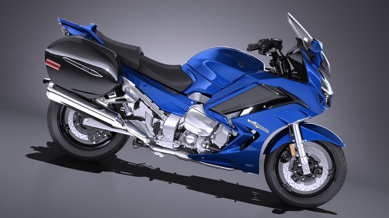 Yamaha FJR1300 2017 3D model_6