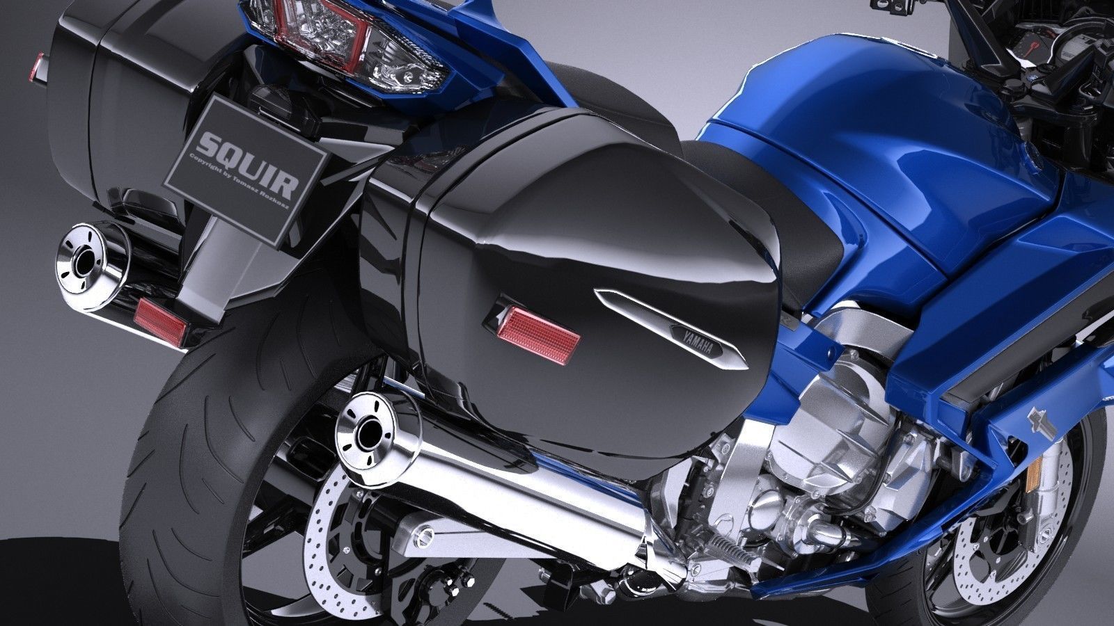 Yamaha FJR1300 2017 3D model_3