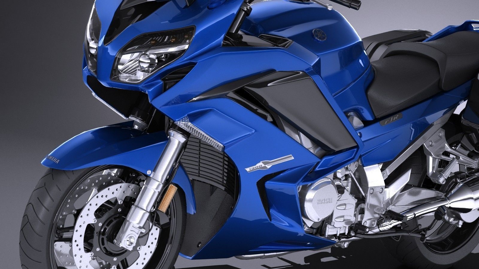 Yamaha FJR1300 2017 3D model_2