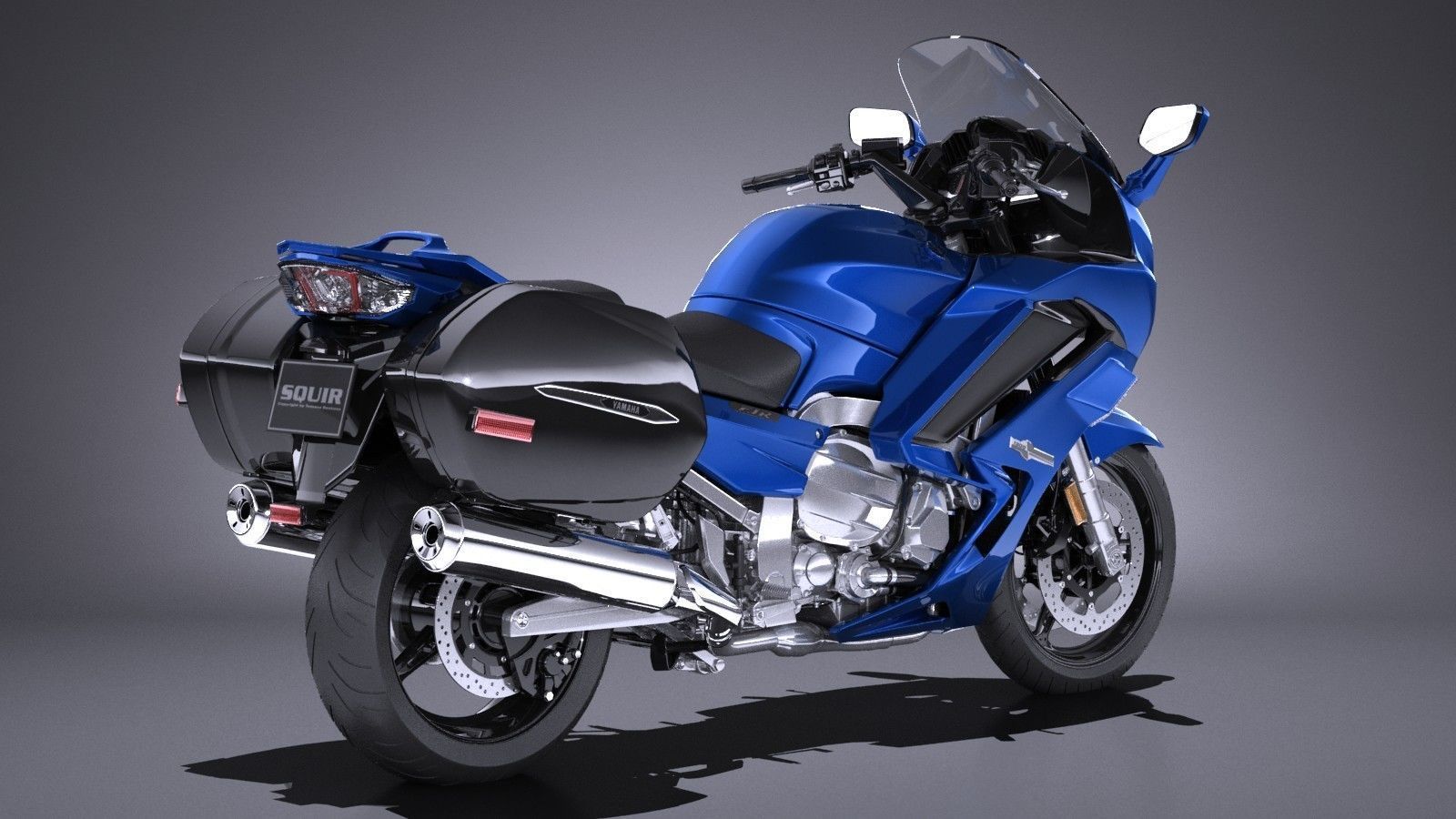 Yamaha FJR1300 2017 3D model_5