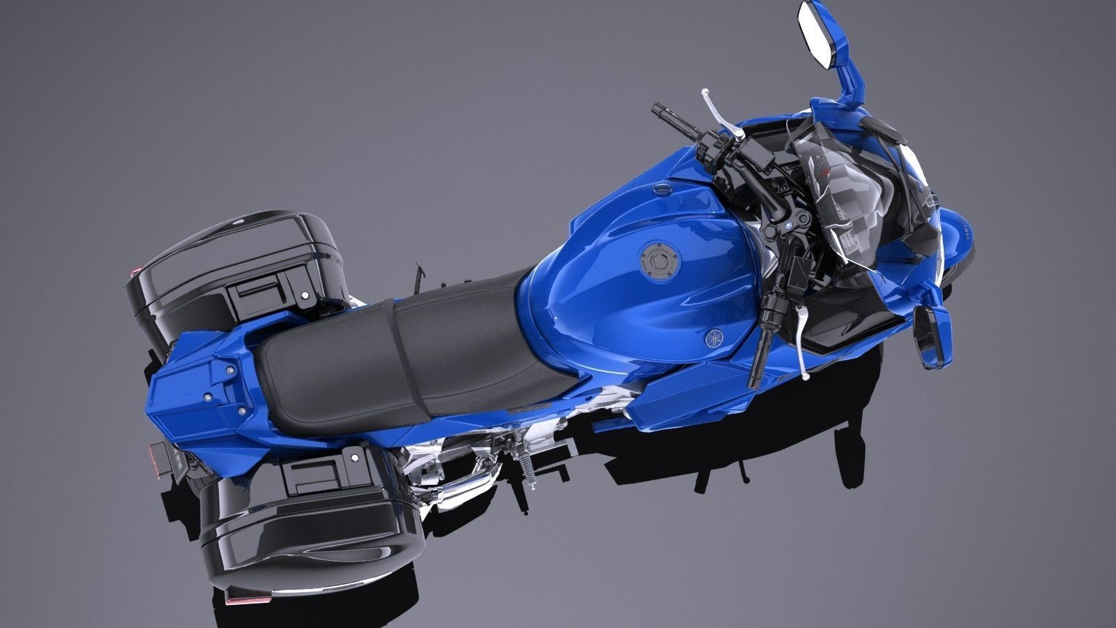 Yamaha FJR1300 2017 3D model_7
