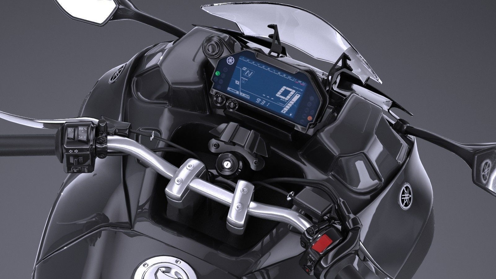 Yamaha Niken 2019 3D model_4