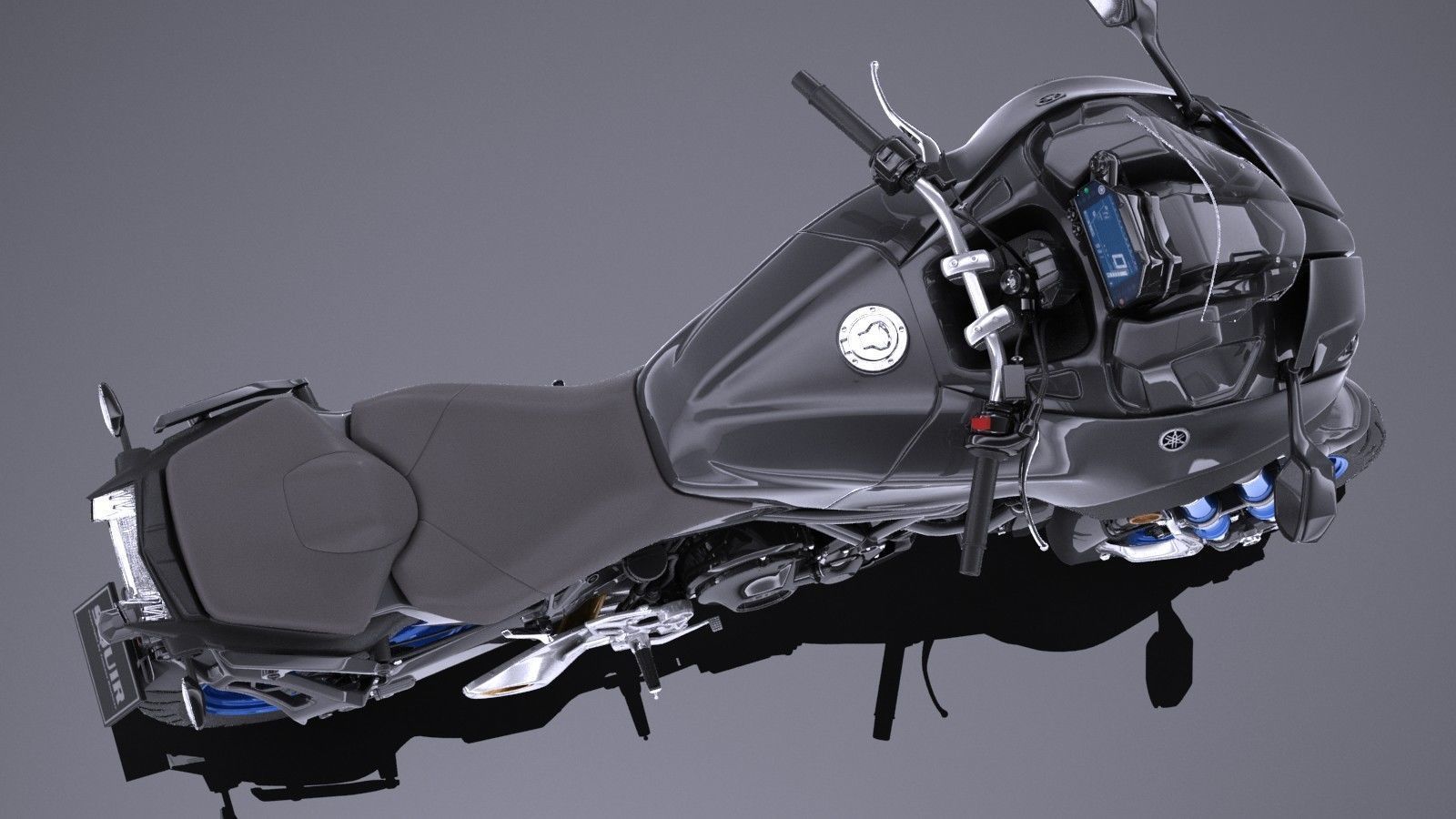 Yamaha Niken 2019 3D model_8