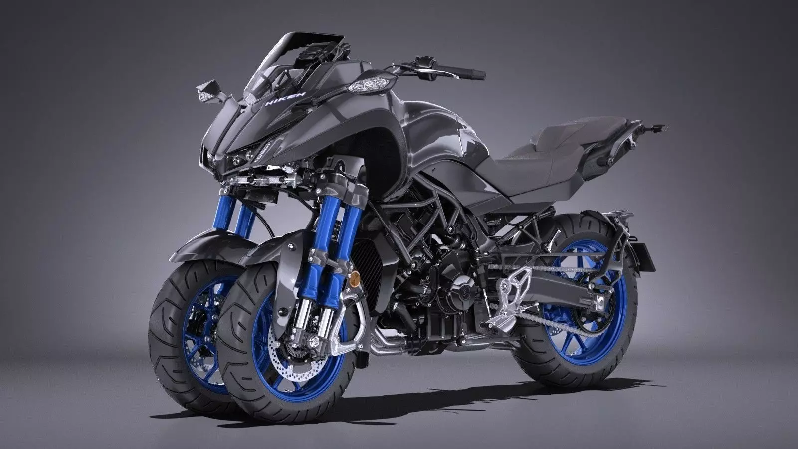 Yamaha Niken 2019 3D model_0