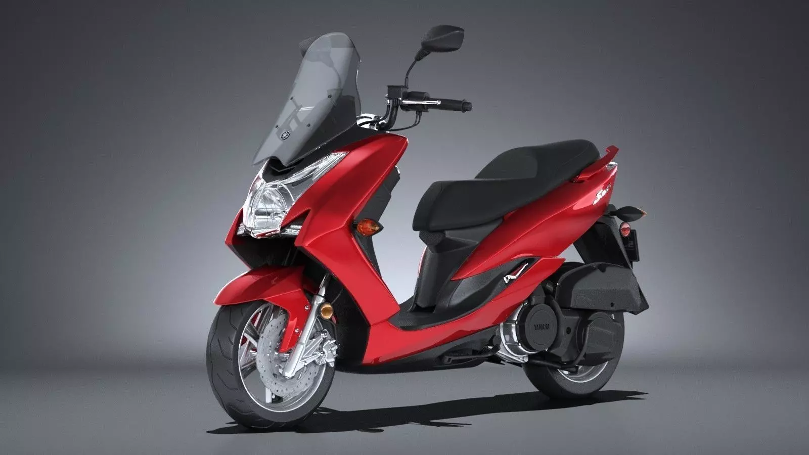 Yamaha SMAX Scooter 2017 3D model