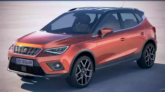 Seat Arona 2018  3D model