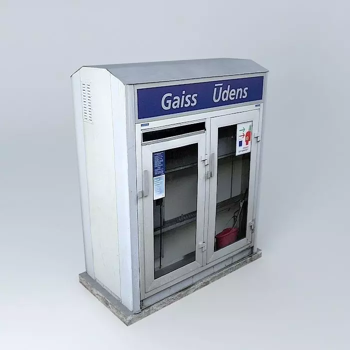 Air%26Water module type 1 Statoil Fuel%26Retail Riga Latvia Free 3D model