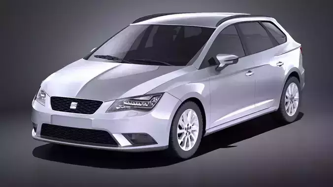Seat Leon ST 2016 VRAY 