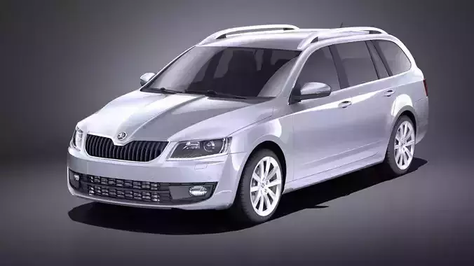Skoda Octavia 2015 combi VRAY