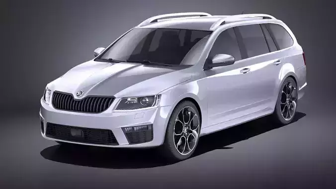 Skoda Octavia RS combi 2015 VRAY