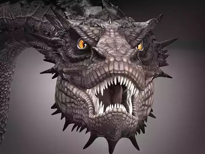 Smaug Hobbit Dragon 3D model