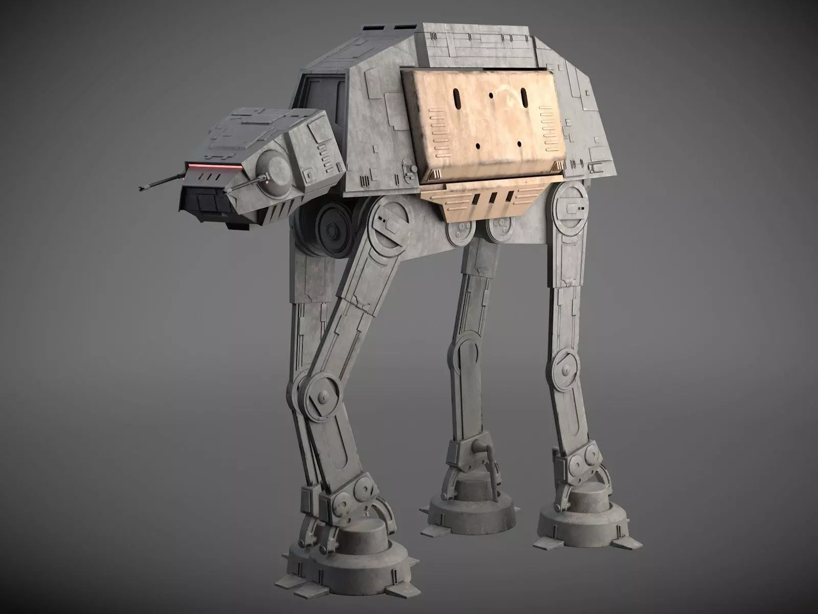 Star Wars AT-ACT Walker 3D model_0