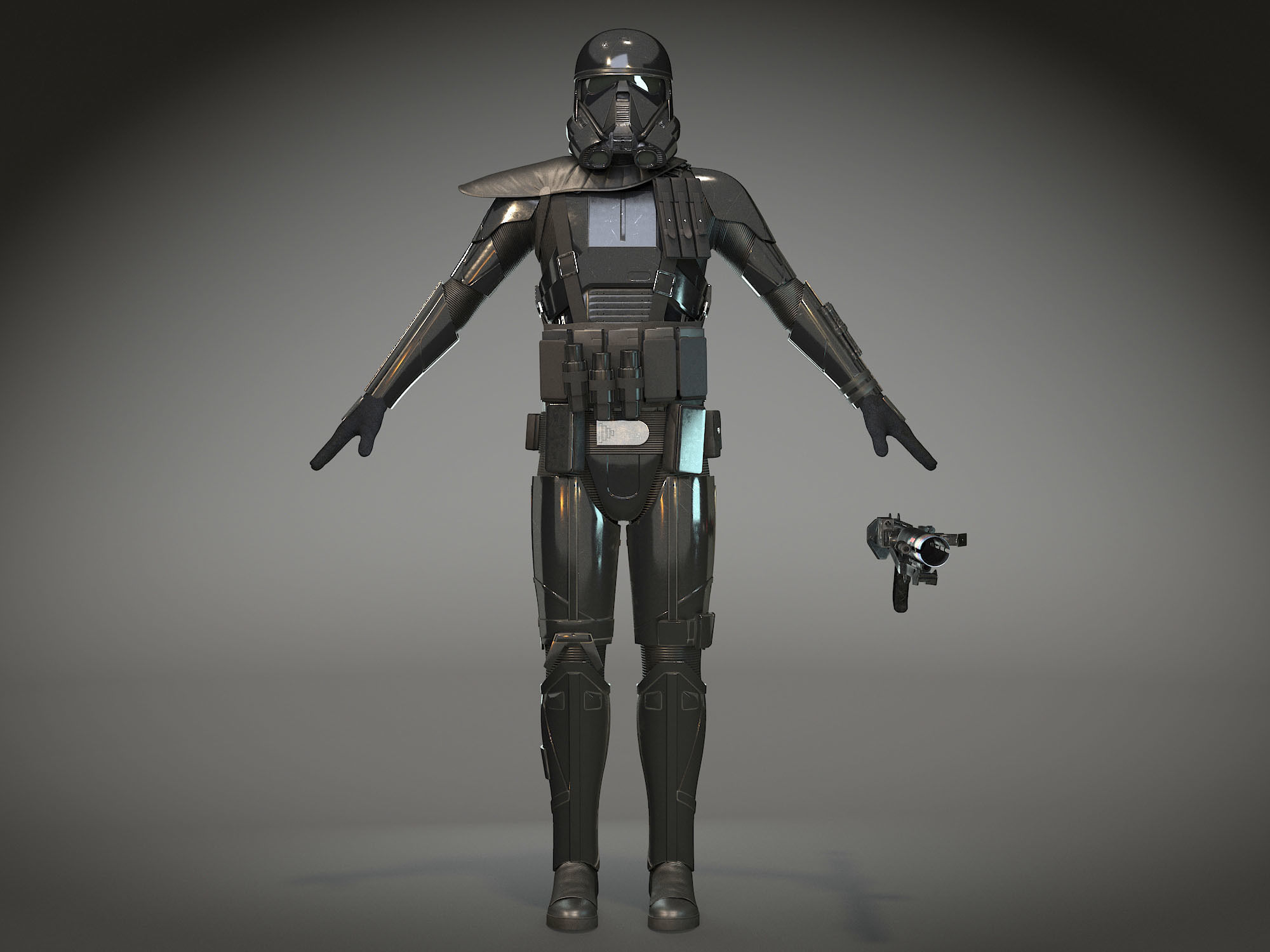 StarWars Death Trooper 3D model_2