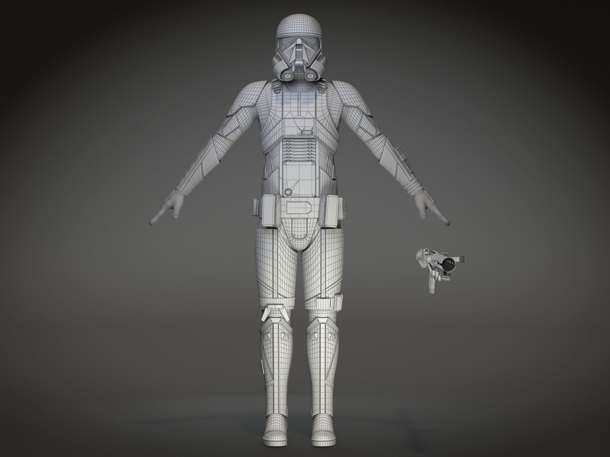 StarWars Death Trooper 3D model_15