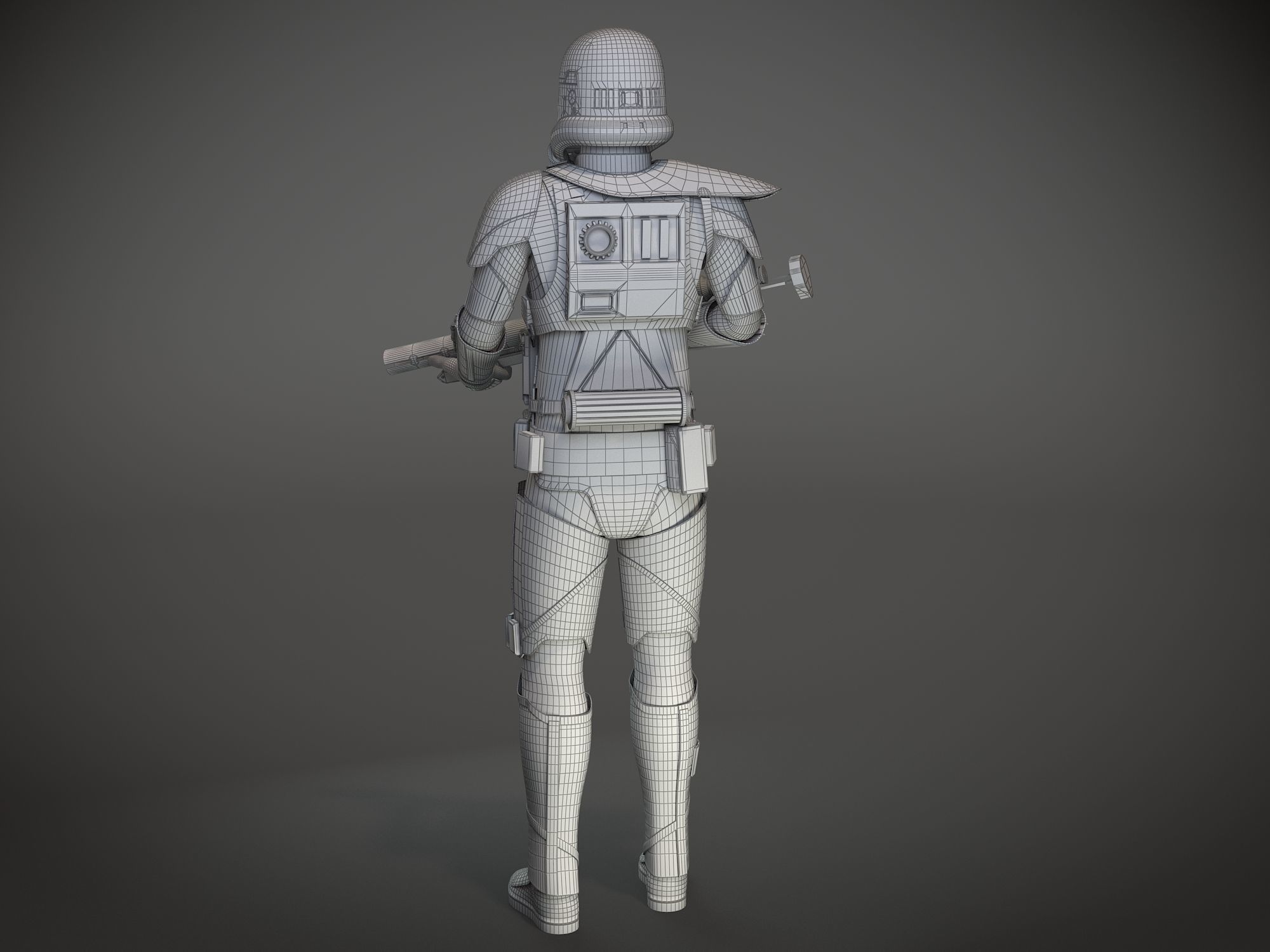 StarWars Death Trooper 3D model_16