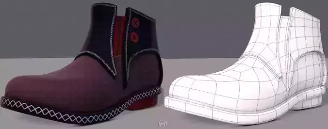 Shoes cartoonV39