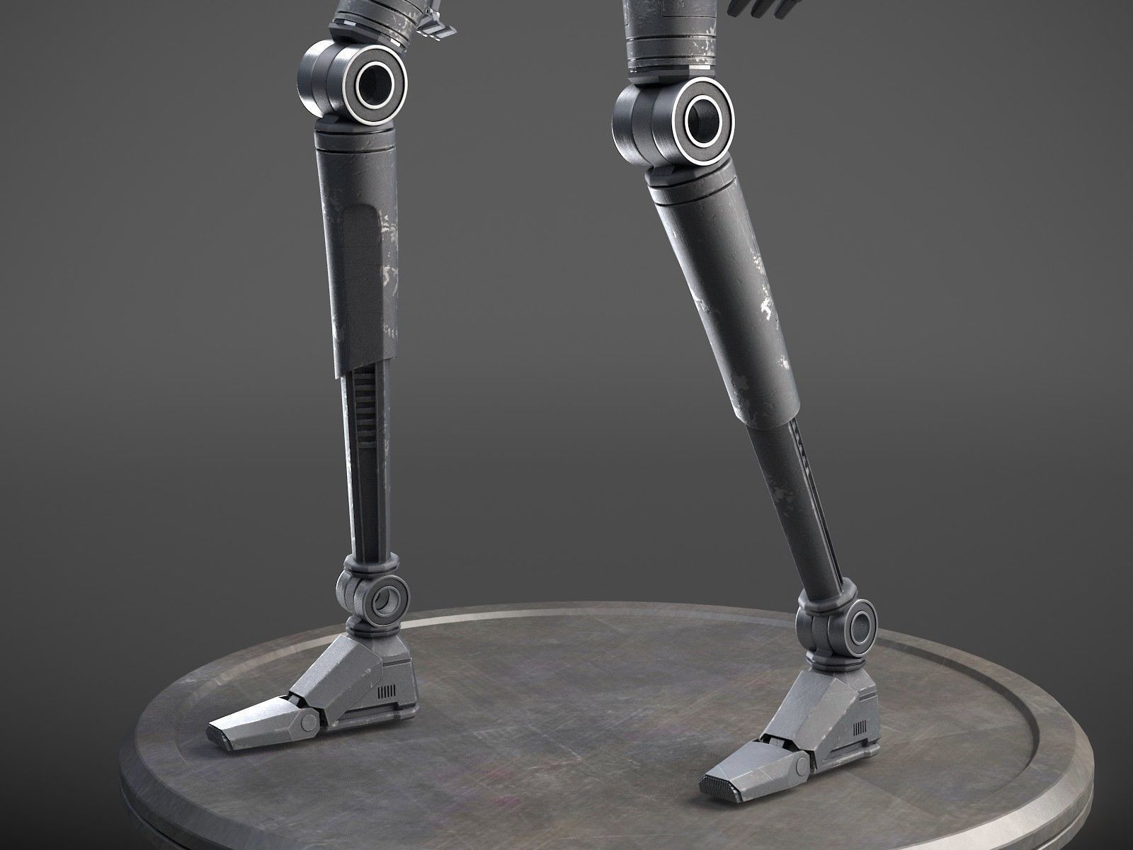 StarWars K2SO droid 3D model_8