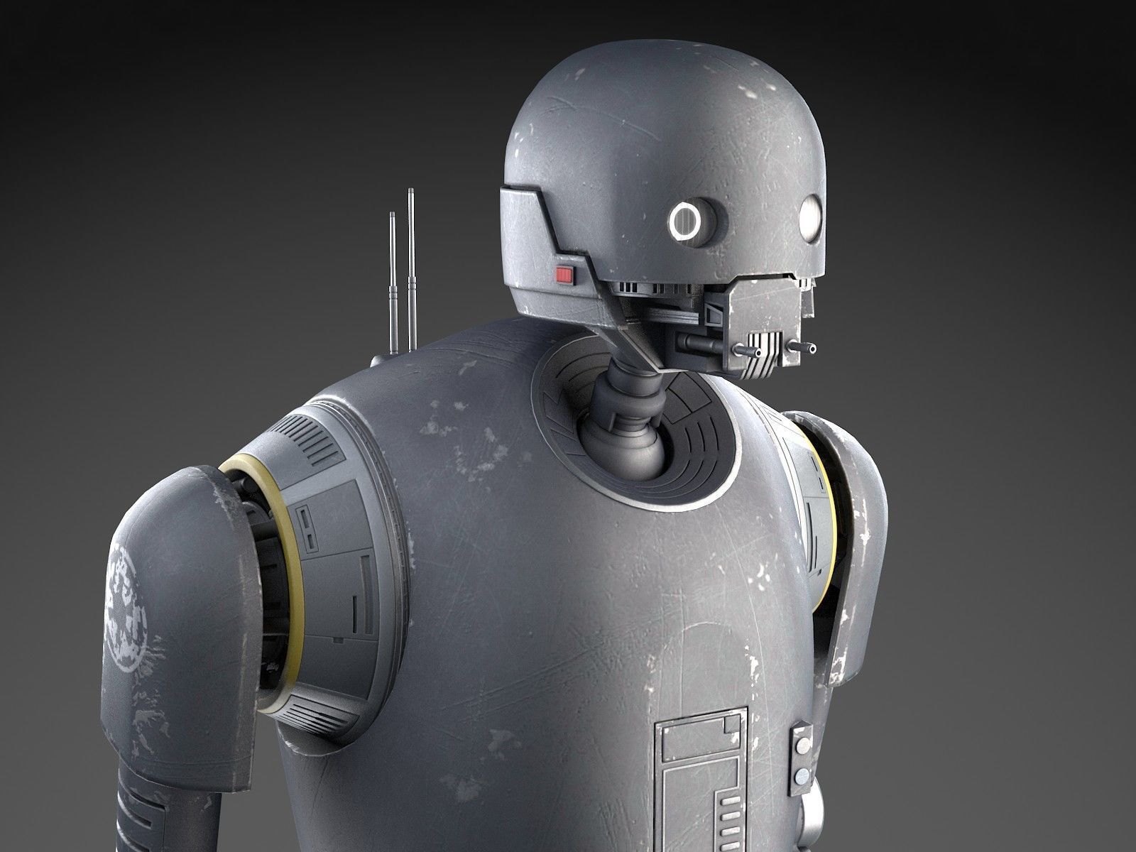 StarWars K2SO droid 3D model_2