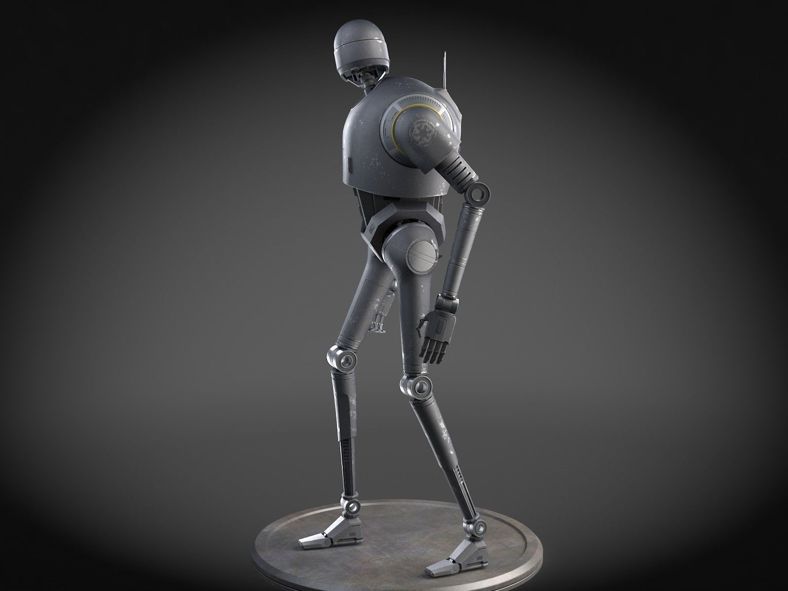 StarWars K2SO droid 3D model_3