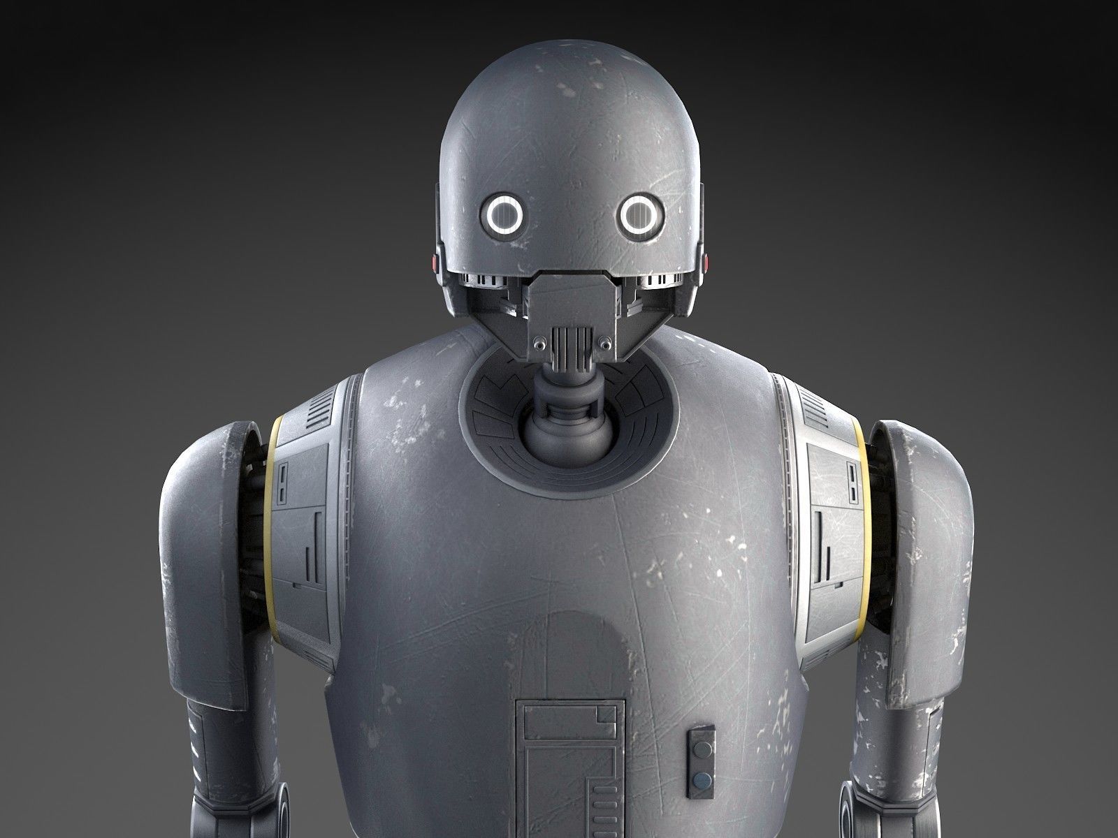 StarWars K2SO droid 3D model_4