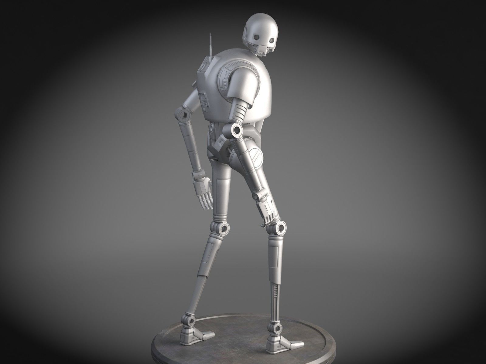 StarWars K2SO droid 3D model_15