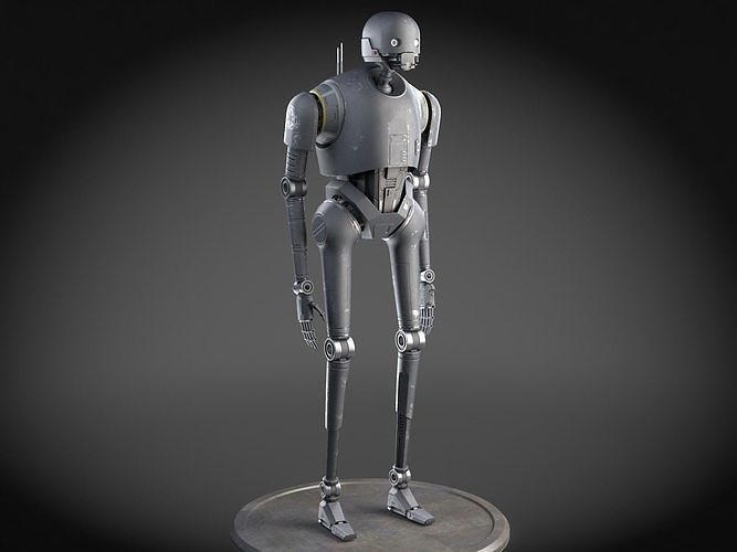 StarWars K2SO droid 3D model