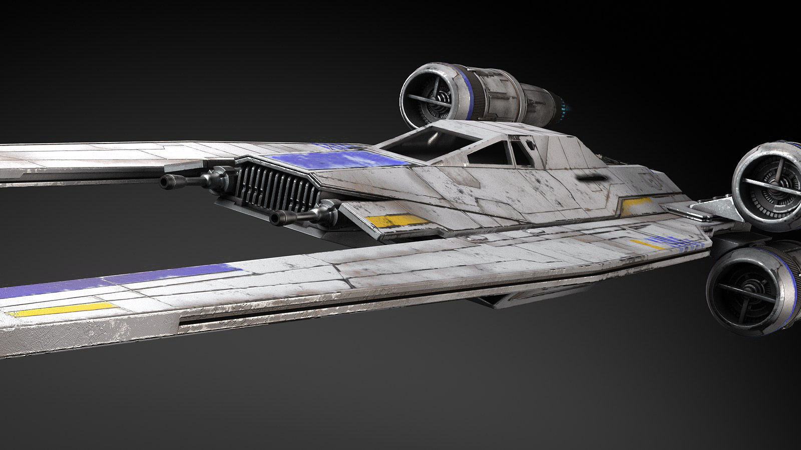 Star Wars U-Wing 3D model_8