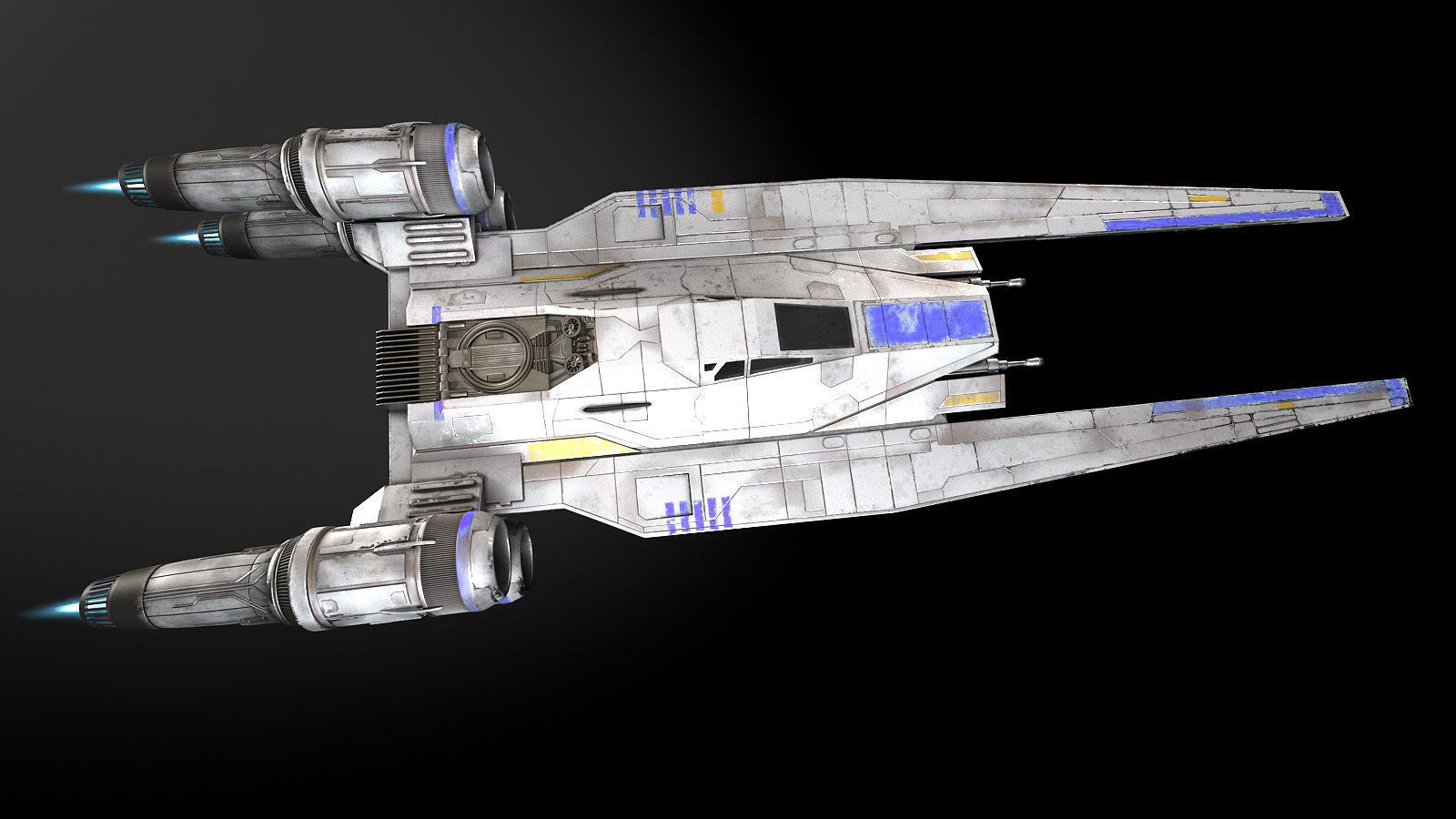 Star Wars U-Wing 3D model_14