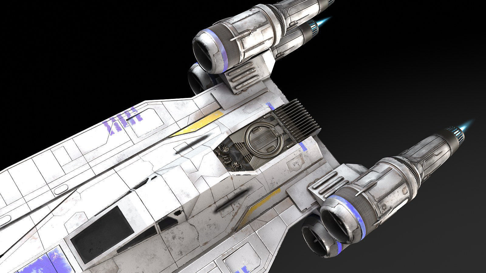 Star Wars U-Wing 3D model_12