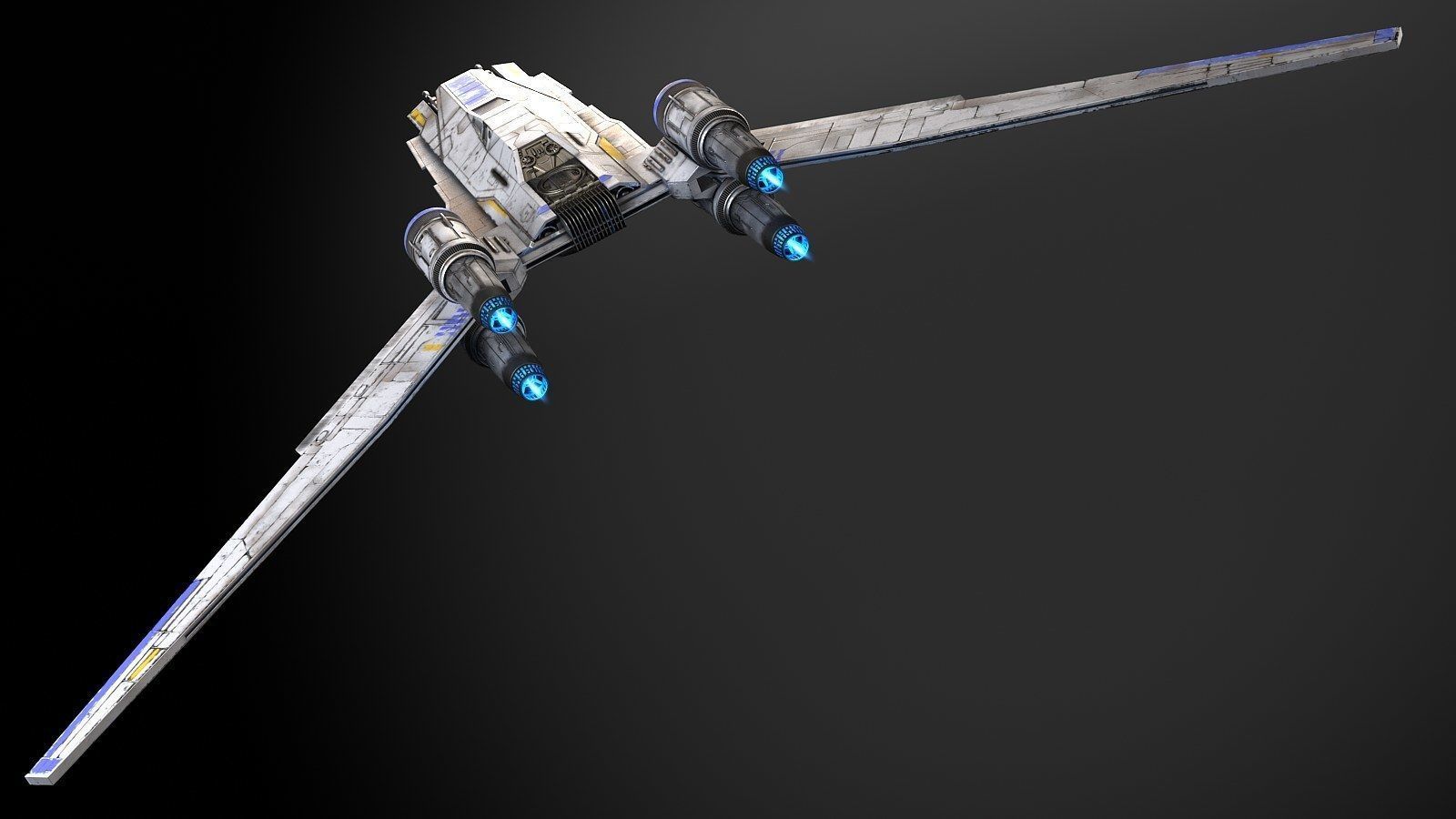 Star Wars U-Wing 3D model_4