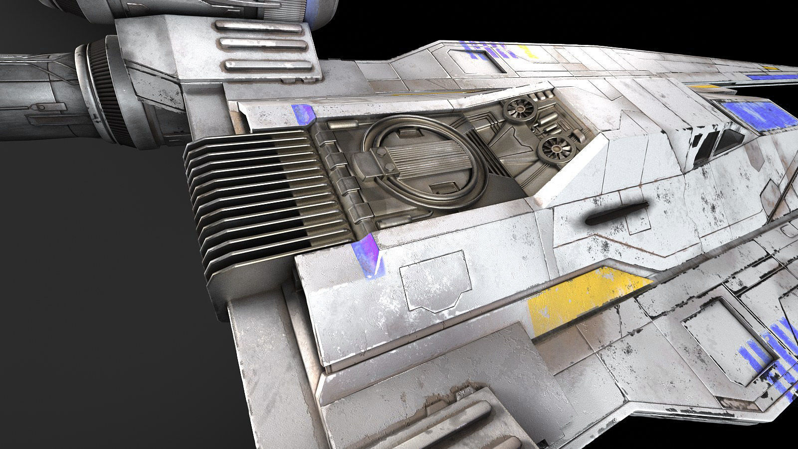 Star Wars U-Wing 3D model_13