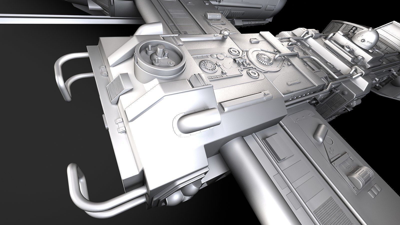 Star Wars Y-wing 3D model_17