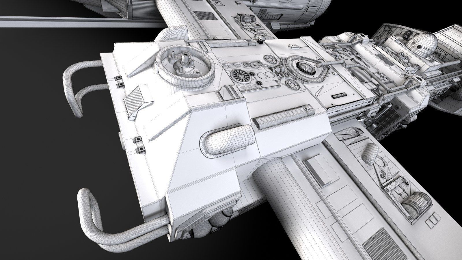Star Wars Y-wing 3D model_21