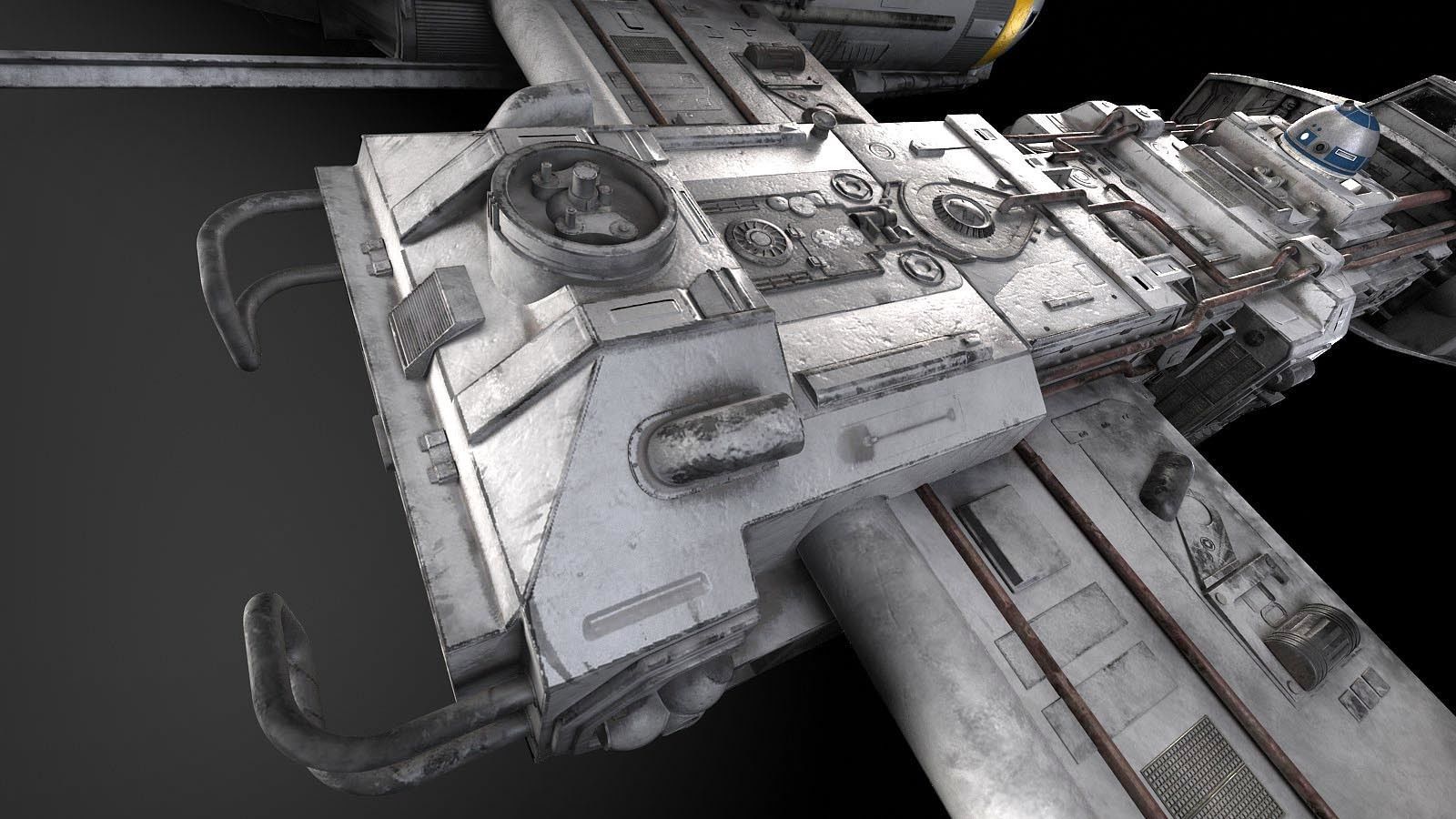 Star Wars Y-wing 3D model_10