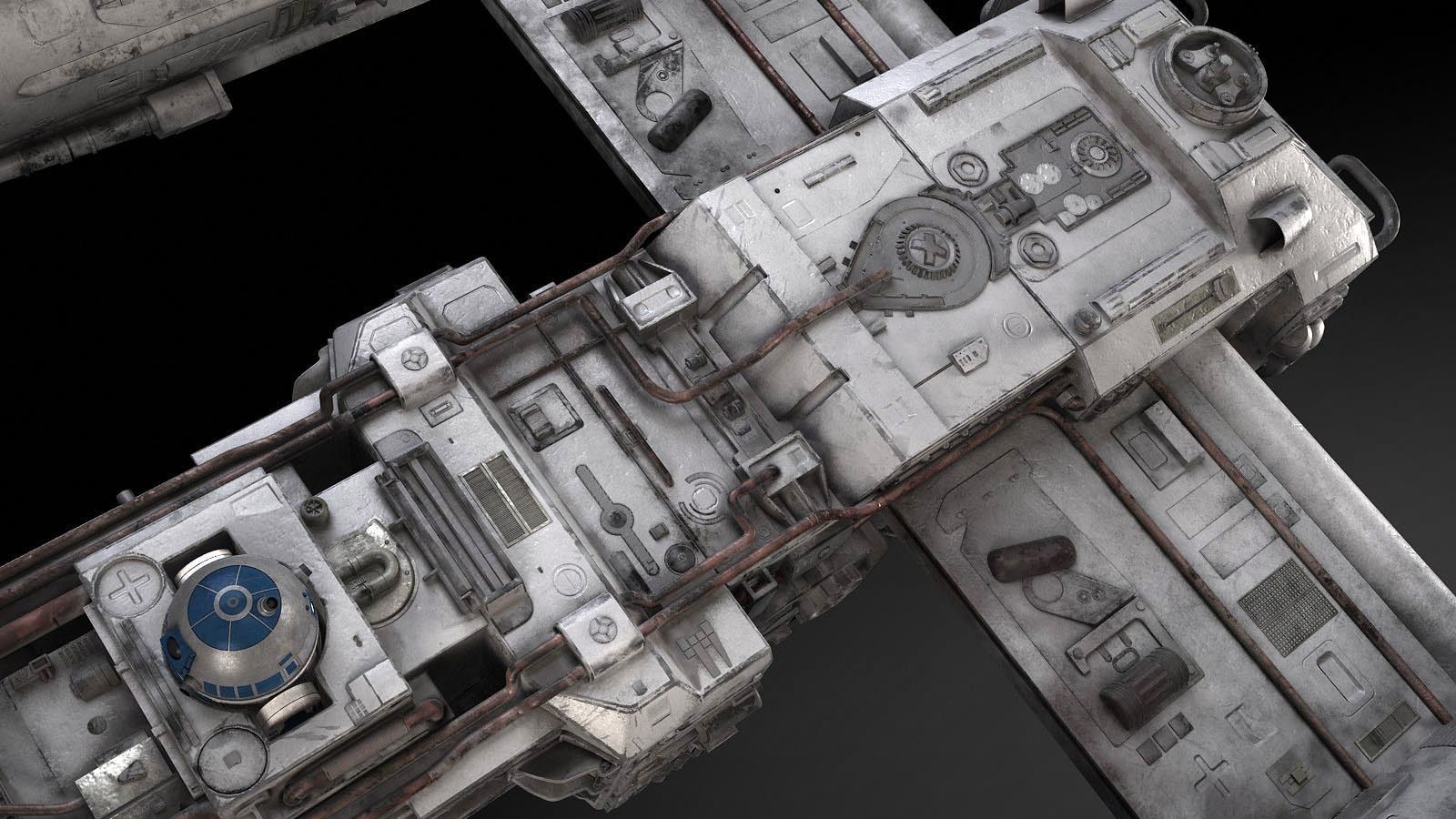 Star Wars Y-wing 3D model_9
