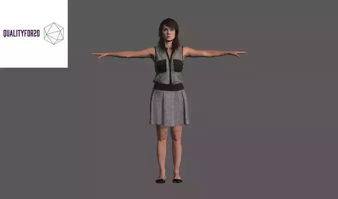 Woman with dress free