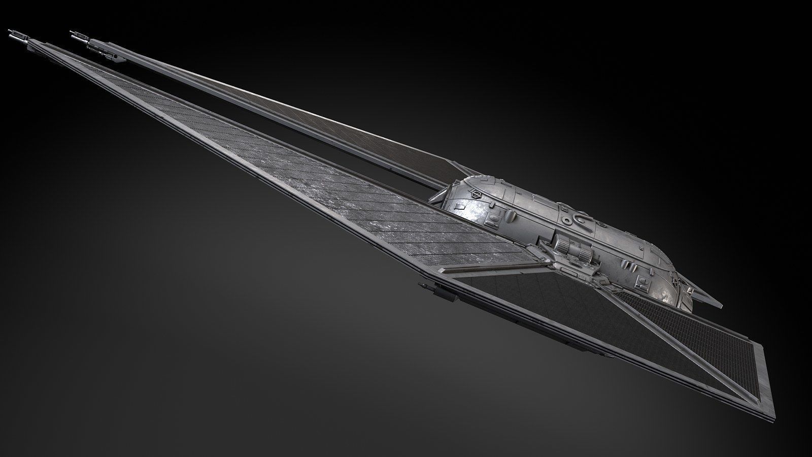 Star Wars Tie Striker 3D model_9