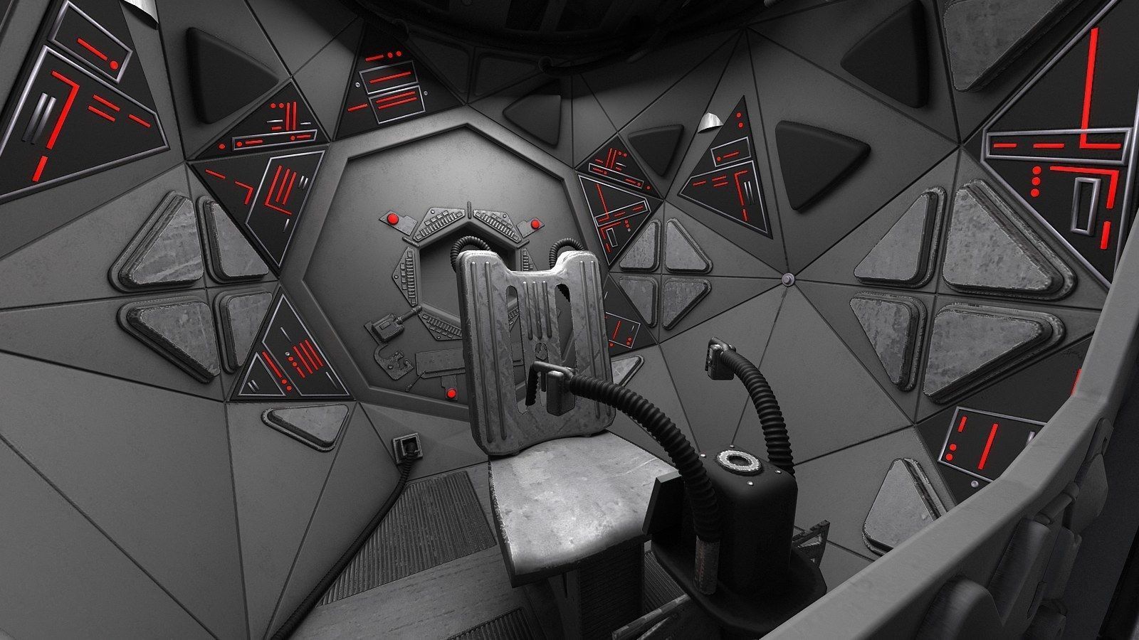 Star Wars Tie Striker 3D model_17