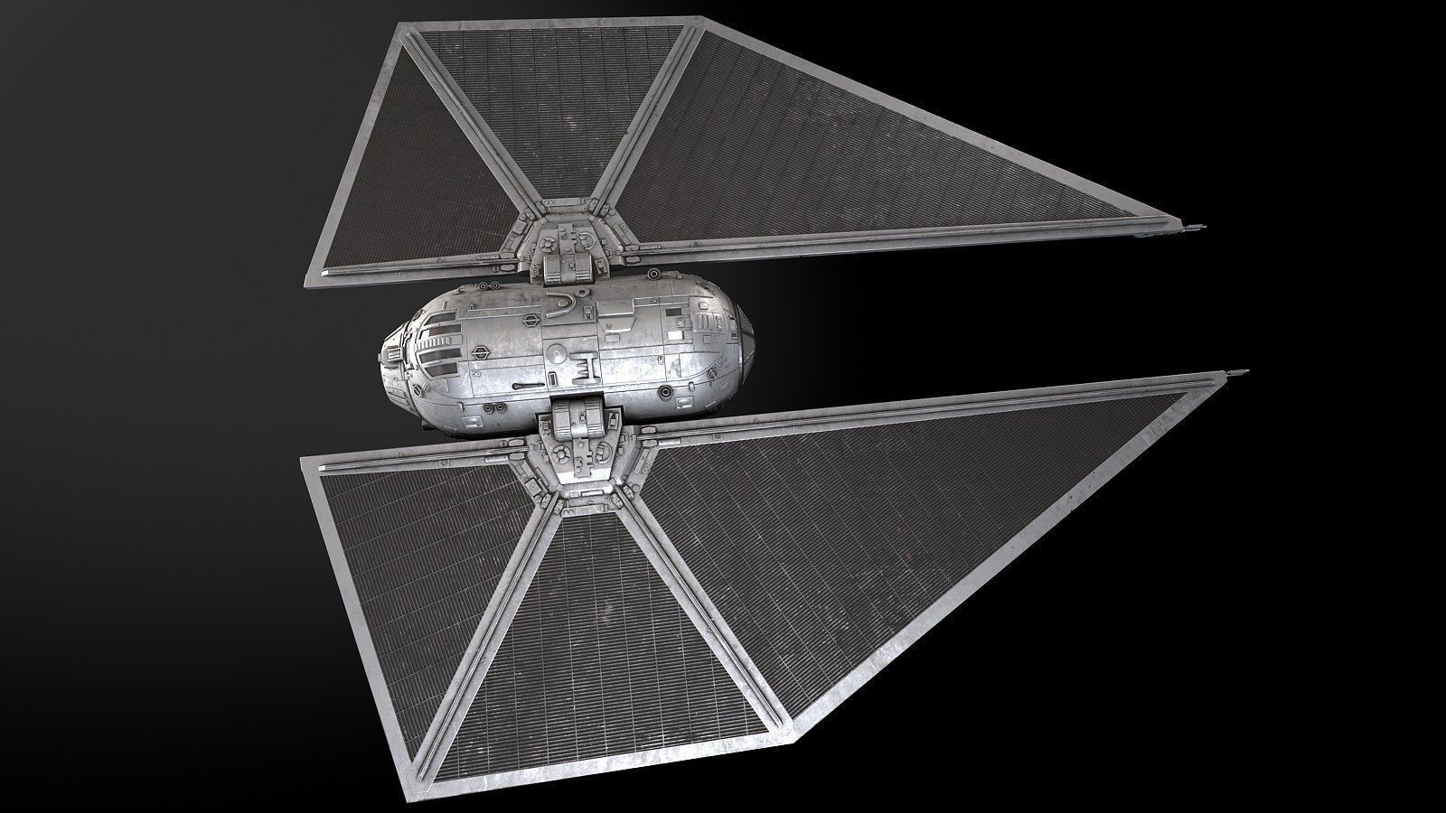 Star Wars Tie Striker 3D model_14