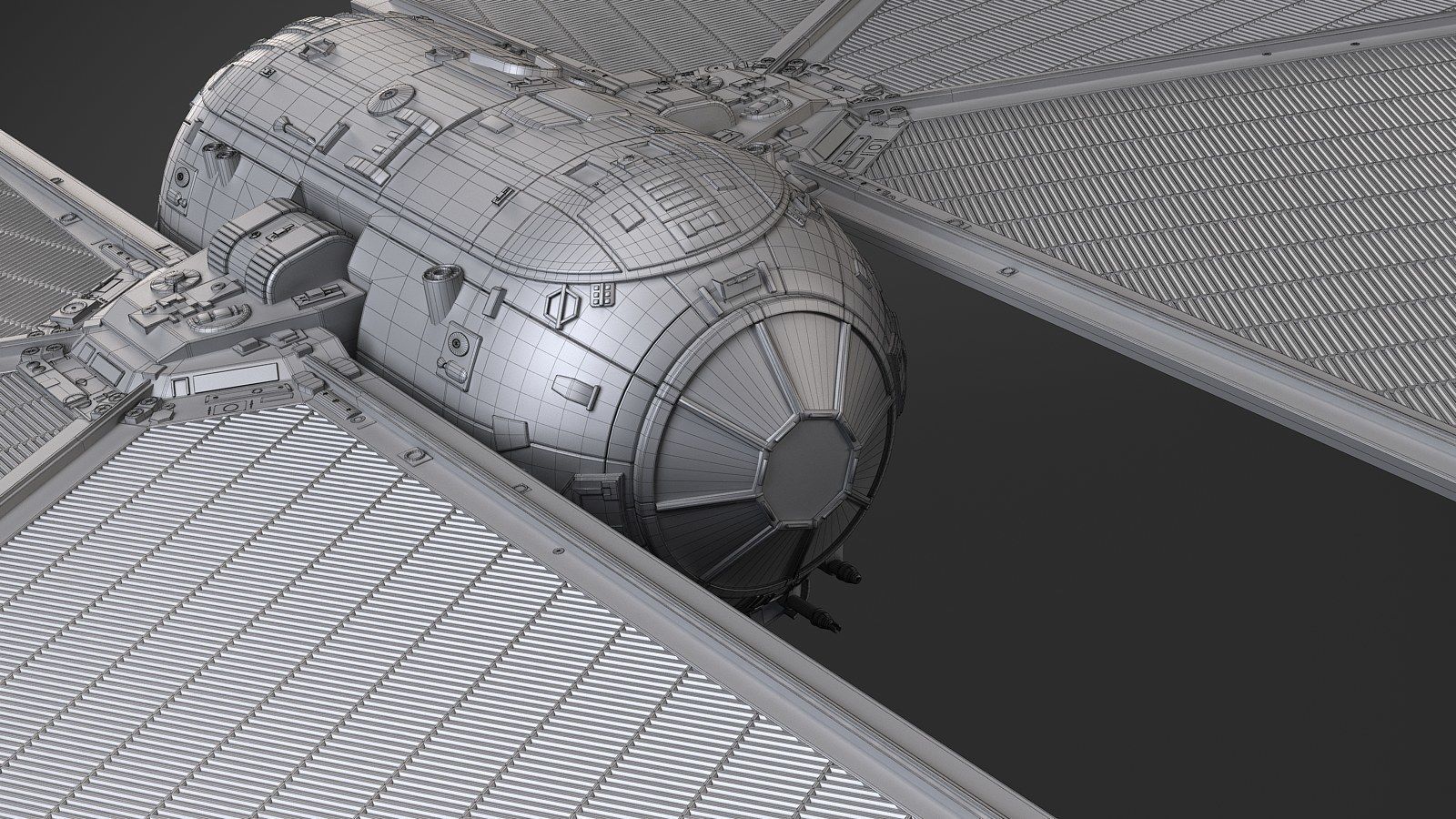 Star Wars Tie Striker 3D model_20