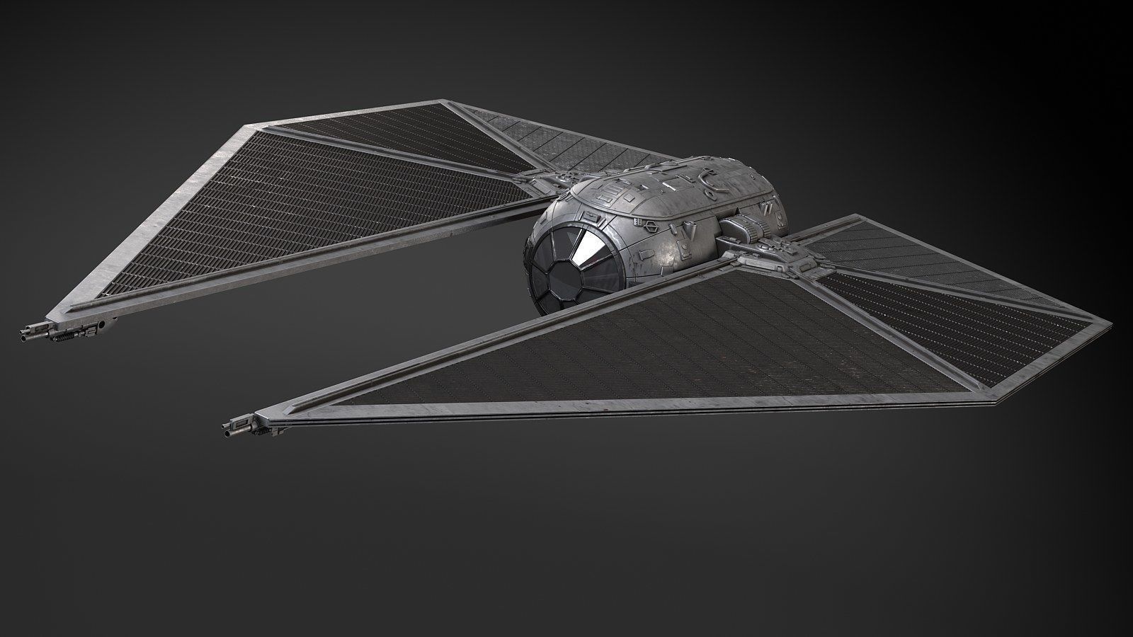 Star Wars Tie Striker 3D model_8