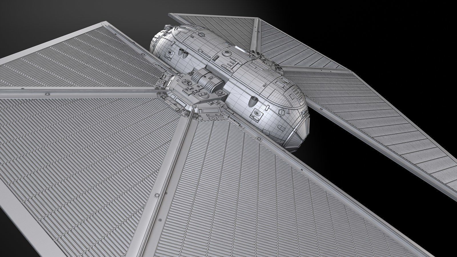Star Wars Tie Striker 3D model_22