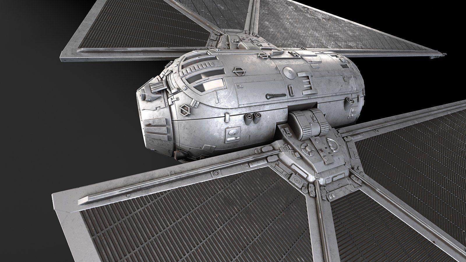 Star Wars Tie Striker 3D model_13