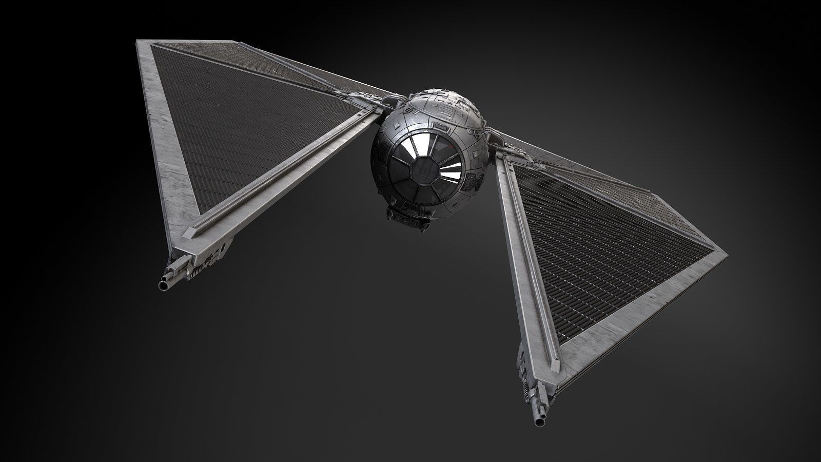 Star Wars Tie Striker 3D model_10