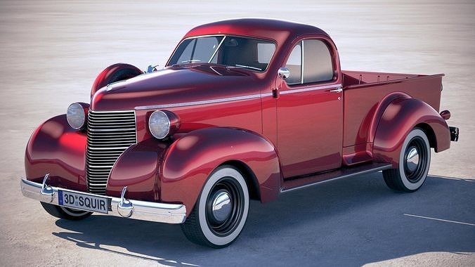 Studebaker Coupe Express 1938 3D model