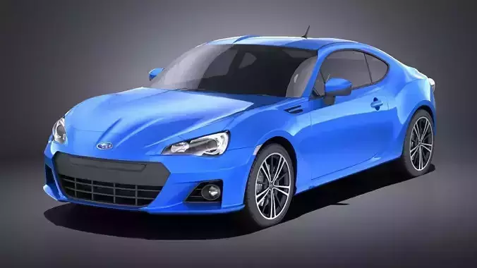 Subaru BRZ 2015 VRAY