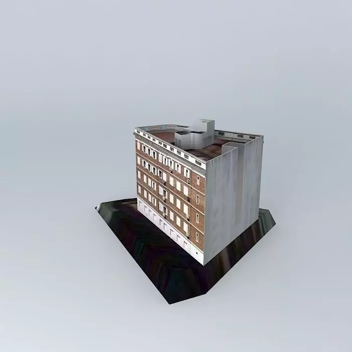 984 Avenida Belgrano building Free 3D model_0