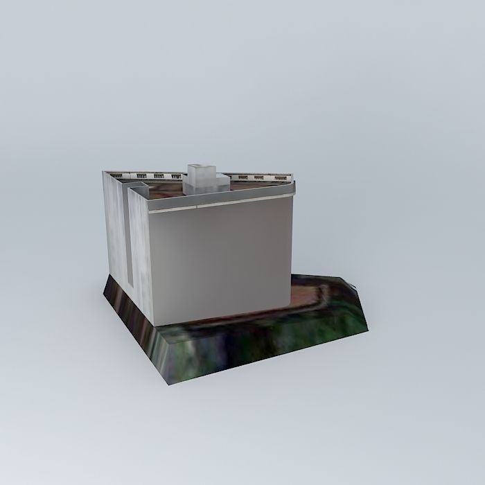 984 Avenida Belgrano building Free 3D model_2